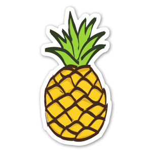 Tropisk ananas.