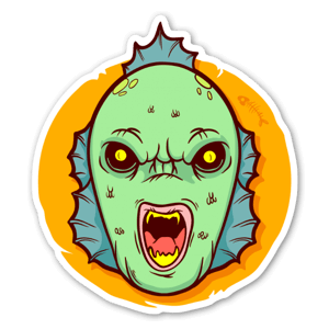 Creature from the Sticker Lagoon