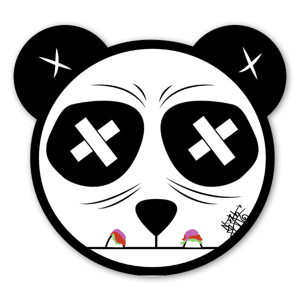 Panda Klistremerker