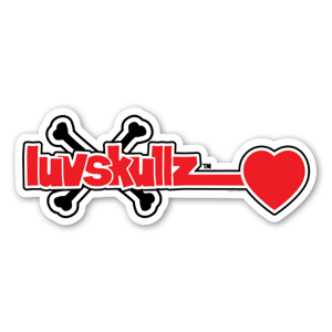 Luvskullz Logo Klistremerker