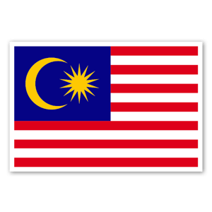 Malaysia Klistremerker