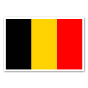 Belgia Klistremerker