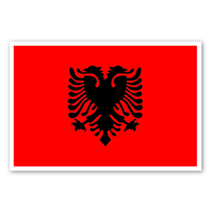 Albania Klistremerker