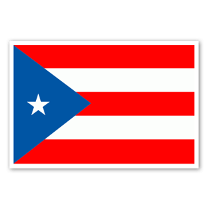 Puerto Rico Klistremerker