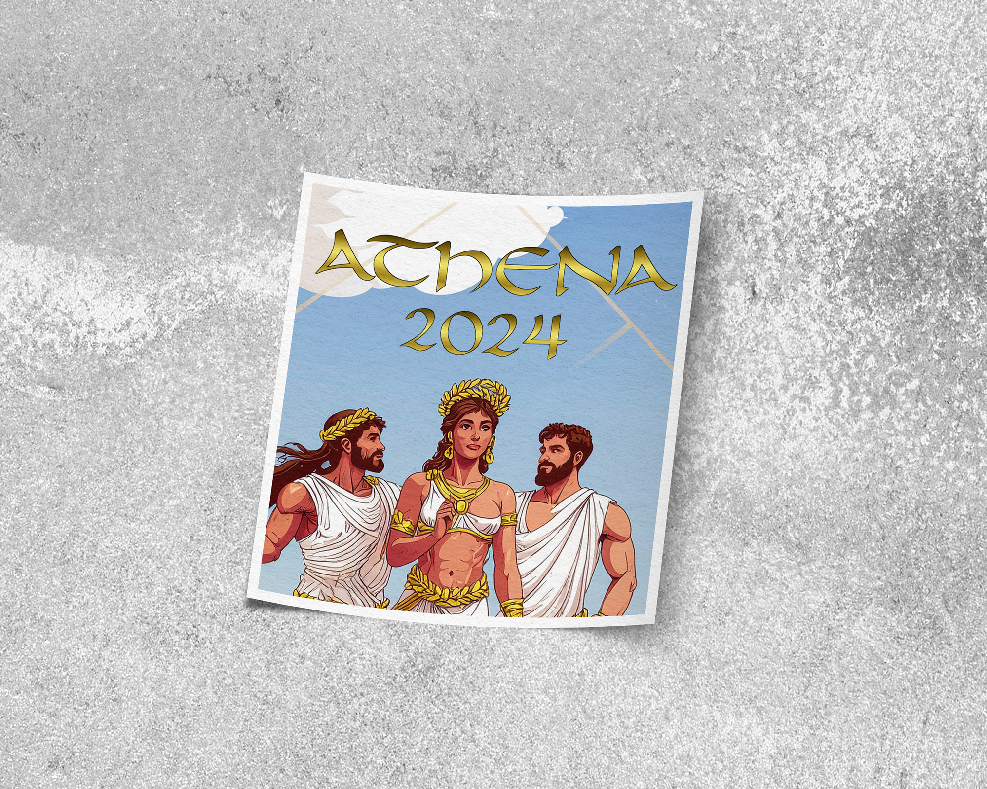 Athena 2024 Lag dine egne Russeklistremerker